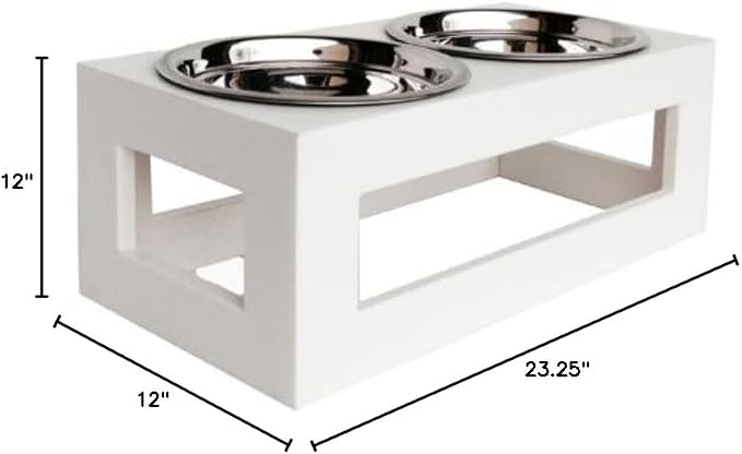 Porchside Outdoor Elevated Dog Feeder - 12" Tall