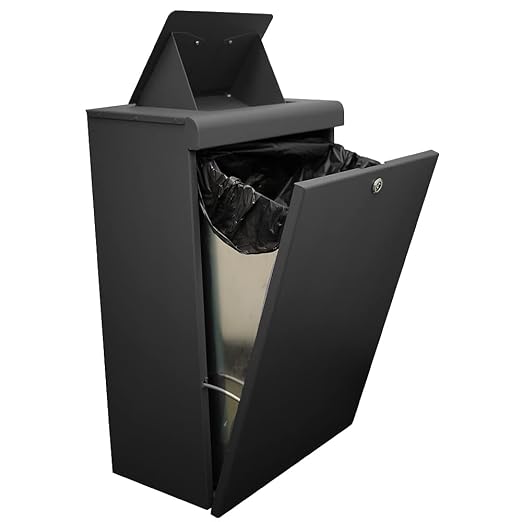 Ultimate™ Dog Waste Station/MittN Bag™ System (Matte Black)