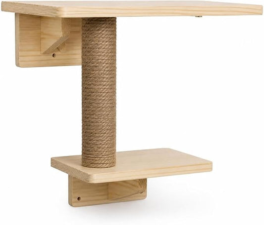 with Shelves for Climbing and Play, Large Jumping Platform