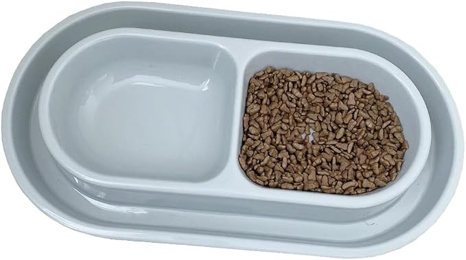 Cat Kitten Dish Dog Puppy Feeder Pet Bowl 3 Colors New Pink | Ant Proof Food Bowl, No Spill Dish, Outdoor Feeding, Deep Wide Water Moat, Ants Barrier Blocks Insects, Lightweight Plastic
