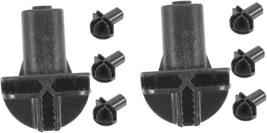 8pcs Durable Plastic Connectors for Wire Cube Storage Shelves Easy to Install Modular Connector for Closet Organizers Compatible Diy