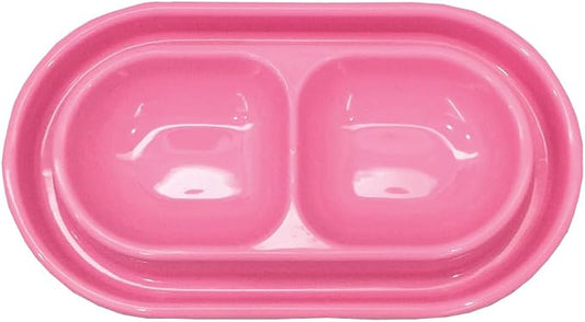 Ant Proof Cat Dish 32 Oz Pet Food Water Bowl for Dogs Cats Pink, M | Ant Proof Food Bowl, No Spill Dish, Outdoor Feeding, Deep Wide Water Moat, Ants Barrier Blocks Insects, Lightweight Plastic