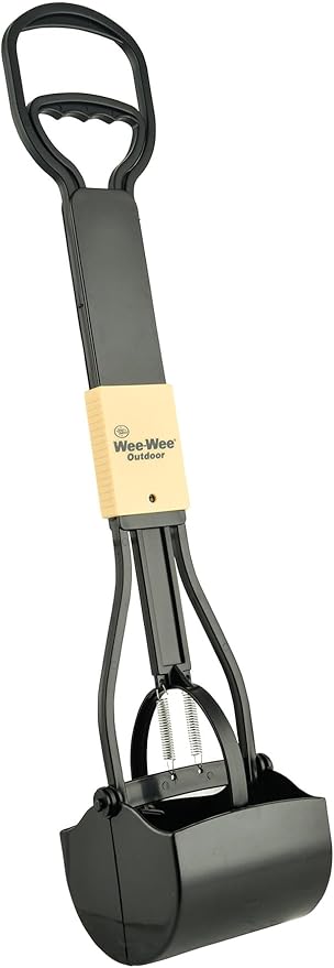 Four Paws Wee-Wee Fold-Away Dog Pooper Scooper, Small | Compact folding design, lightweight & portable, ideal for pet waste pickup, easy to clean