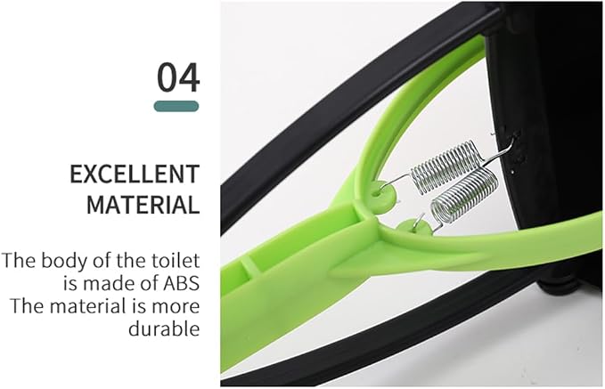 32" Portable Pooper Scooper,Foldable Durable,Pet Waste Scoop for Large dogs | No Bending Waste Pick Up Tool for Back Pain Sufferers for Yard Street Grass Outdoor Cleanup(Green)