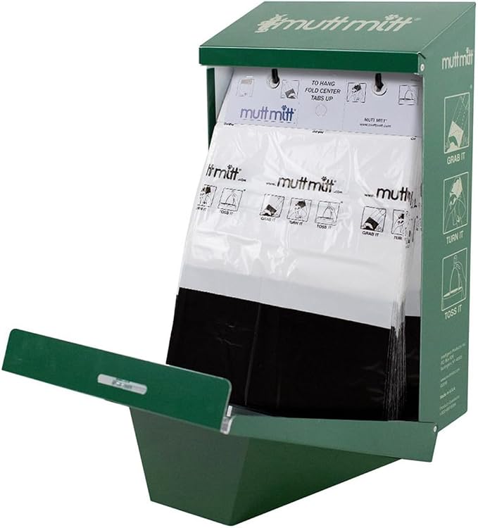 Mutt Mitt® 2-Ply Dog Waste Station Header Bags, 100 Count | Same Mutt Mitt® bags found in dog waste stations, 2-ply mitten design, 300% thicker than mini roll bags