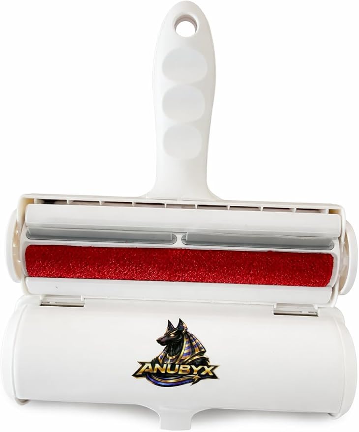 Reusable Pet Hair Remover Roller for Dogs & Cats – Self Cleaning Lint Roller for Furniture, Couch, Carpet and Car