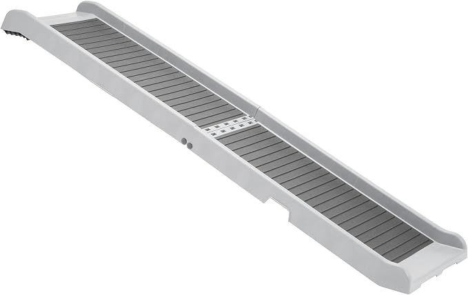WeatherTech PetRamp - Non-Slip, Portable Dog Ramp for Large Dogs to 300 Pounds, 67" x 15" - Traction Grip Ramp, Easy Access for Pets to Car, SUV, Truck, Bed, Couch & Other Home Areas