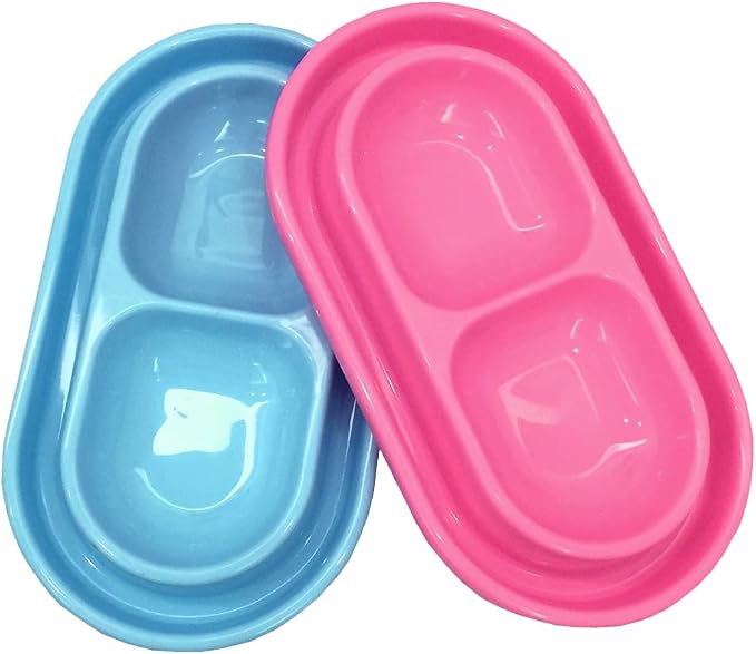 Ant Proof Cat Dish 32 Oz Pet Food Water Bowl for Dogs Cats Pink, M | Ant Proof Food Bowl, No Spill Dish, Outdoor Feeding, Deep Wide Water Moat, Ants Barrier Blocks Insects, Lightweight Plastic