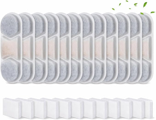 12 Pack Filter Replacement Dog Water Fountain AEUSDOG