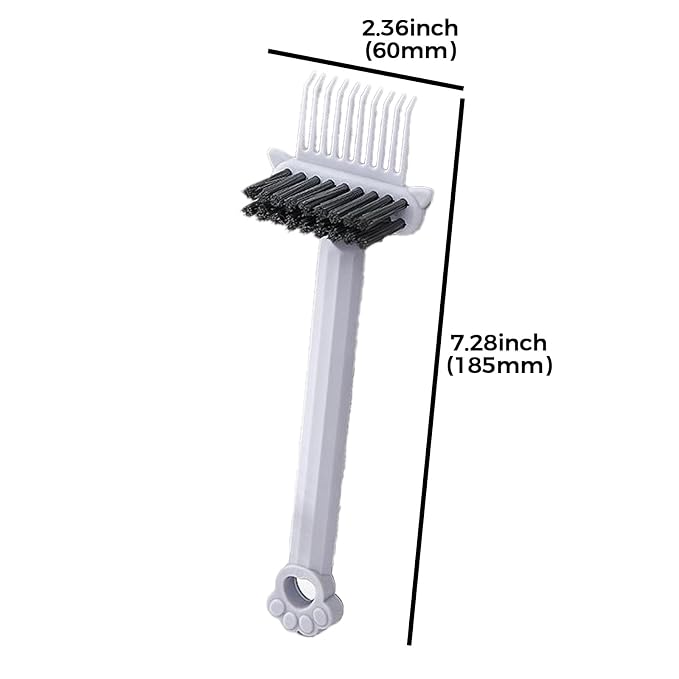 4pcs brush cleaning tools, comb cleaning brush cleaner, portable comb cleaner for men's and women's family travel salons to remove hair and dust (black, green, gray, yellow)