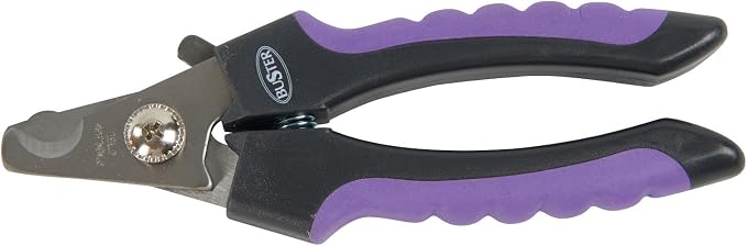 Kruuse Buster Professional Dog Nail Clipper – Large Size – Heavy-Duty Pet Nail Trimmer for Large Dogs and Cats – Stainless Steel Blades, Non-Slip Handle, Safety Guard – Vet-Recommended