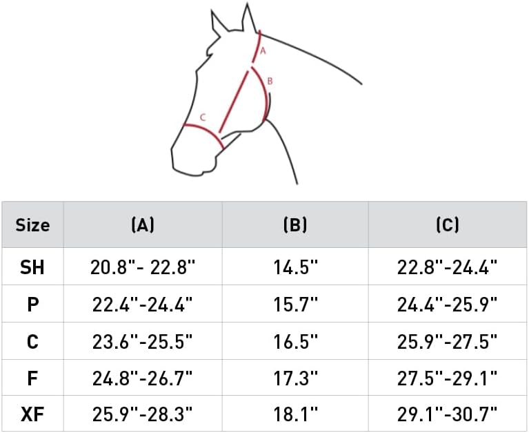 HORZE Adepto Adjustable Horse Halter | Soft, Durable Polyester - Dark Navy - Cob