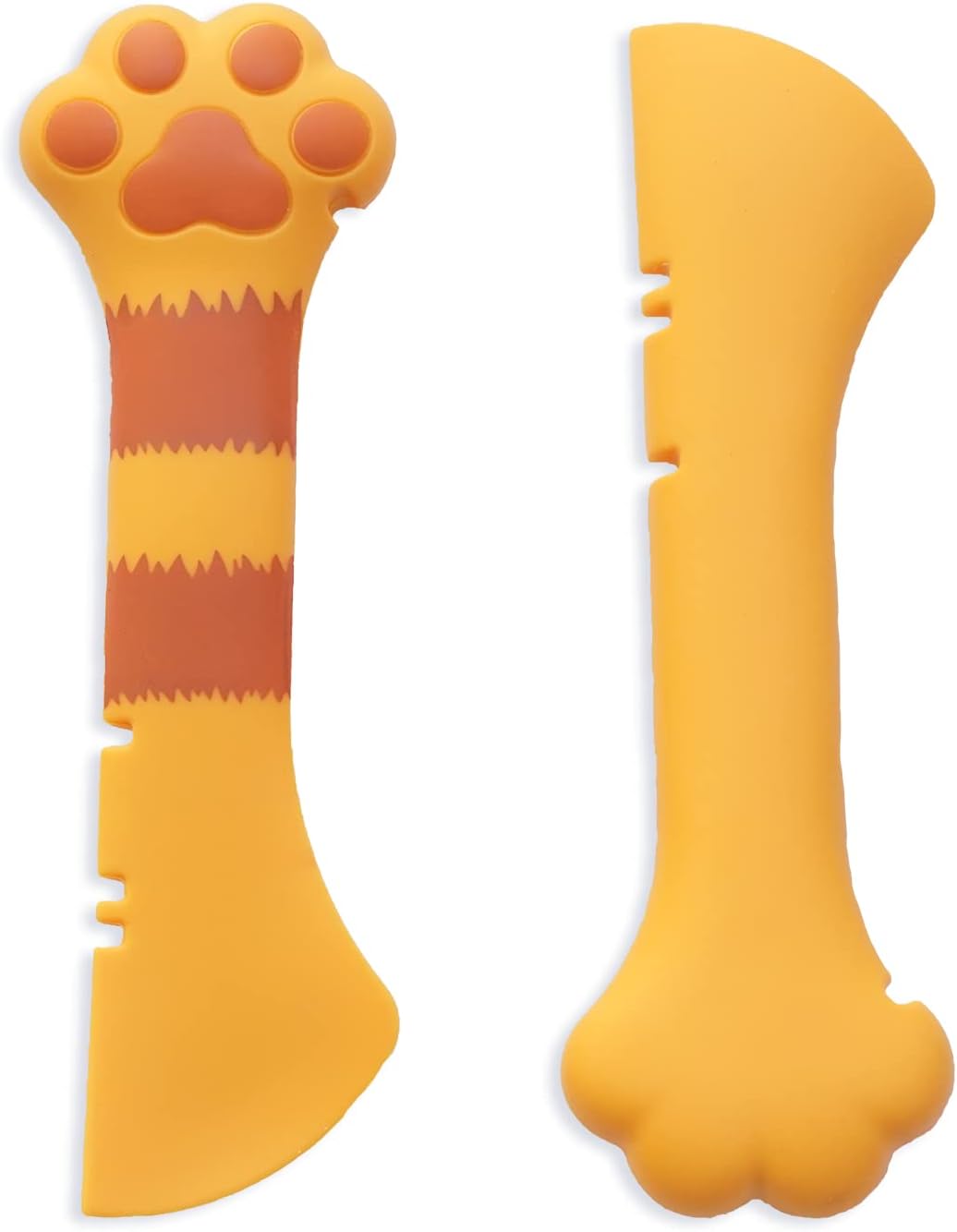 Meow&Woof Cat Wet Food Spoon, Mini Spatula for Pet Canned Food, BPA Free Can Spoons for Animal Feeding, Small Jars Spatulas, Easy Clean Scraper for Dog Food Cans