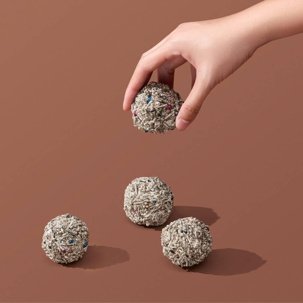 Mixed Tofu Cat Litter, Heavy Duty Flushable Kitty Litter, 5.5Lb/88Oz Coffee 4 Pack