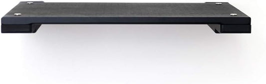CatastrophiCreations Solid Wood Cat Shelf Handcrafted Wall-Mounted Cat Furniture, Onyx, 18"