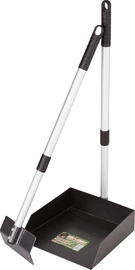 Precision Pet by Petmate Little Stinker Heavy Duty Pooper Scoop with Spade -Extendable Handle - 2 Sizes Available, Small, Multi, One Size