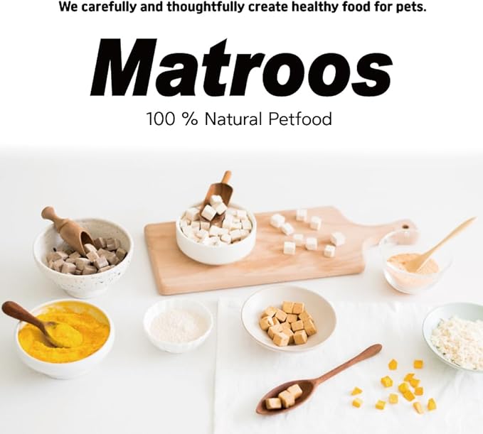 M MATROOS Freeze Dried Raw 100% Natural Single Ingredient Capelin Dog and Cat Treats, 3.53 oz | Healthy Weight Control Traning | Wild Caught, High Protein, Gluten Free, Grain Free