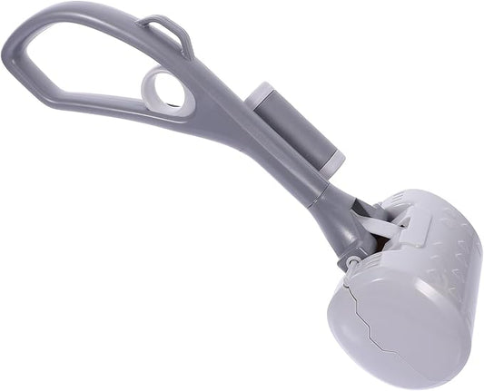 Abaodam Heavy Duty Dog Pooper Scooper with Handle Portable Yard Poop Scoop for Large Dogs Sturdy Pet Waste Picker