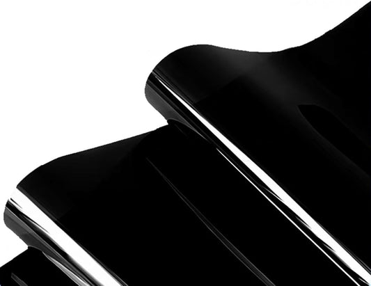 Fish Tank Aquarium Background - Black, Electrostatic Adhesion, Glue-Free, Easy Installation, Traceless Removal, Size 19.6 X 59 Inch