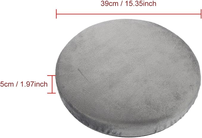 Rotating Seat Cushion,Rotating Car Swivel Seat Cushion Rotatory Chair Pad Comfort Skidproof Antiskid Office Home Use Car Swivel Seat Cushion