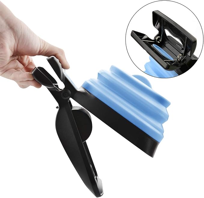 LUEXBOX Dog Pooper Scooper with 150PCS Waste Cleaner Bag, Dog Scooper Pooper for Large Dog, Dog Poop Scooper for Walking, Dog Waste Pick Up with Bag Dispenser, Dog Leash Clip and Pooper Scooper Bags