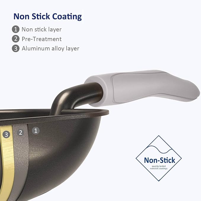 Cat Litter Scoop, Non-Stick Plated Aluminum Alloy Sifter, Kitty Durable Metal Scooper, Deep Shovel, Long Handle, Kitten Pooper Lifter, Size Large, Coated Black Body with Grey Handle