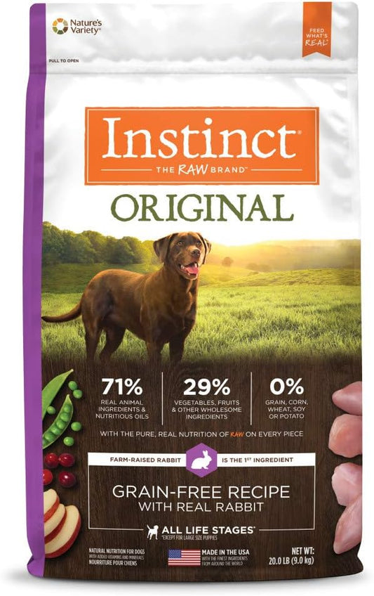 Original Rabbit Dry Dog Food, 20 lb. Bag