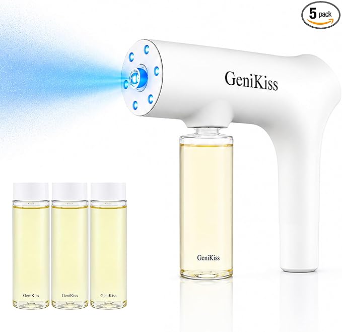 Nano Blue Light Deodorizer Spray Refill Pet & Home Odor Eliminator | Bio-Enzyme Odor Control, For Dog & Cat Urine, Litter Box, Carpets, Trash Bins & Car Interiors, Safe for People & Pets