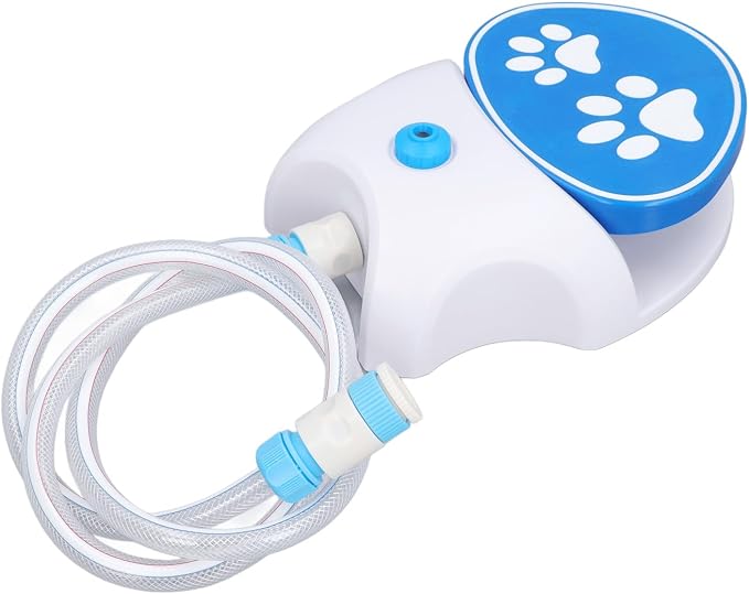 Dog Water Fountain, Outdoor Dog Drinking Water Dispenser with Upgrade Copper Valve Set, Ideal for Large Dogs, Cats & Easy Use