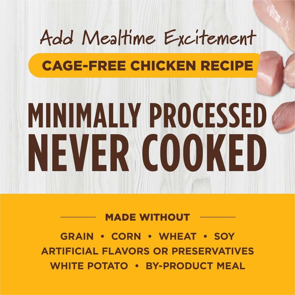 Instinct Raw Boost Shakers, Freeze-Dried Powder, Cat Food Topper - Chicken, 5.5 oz. Bottle