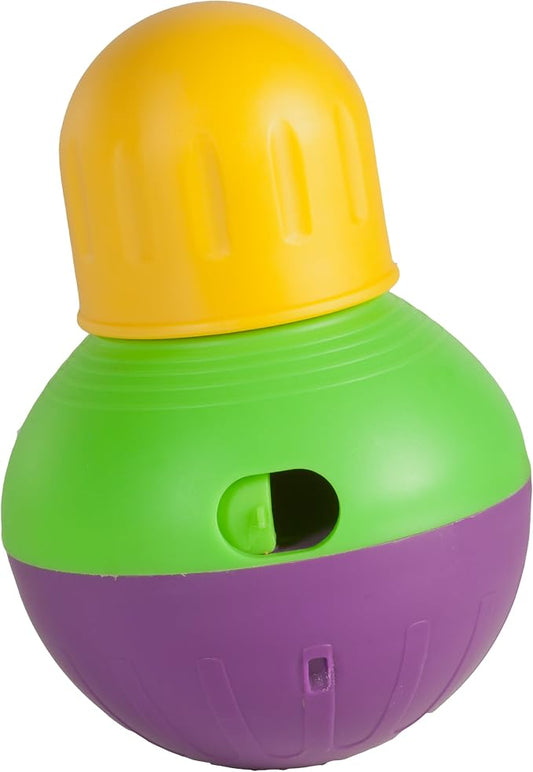 Starmark Treat Dispensing Bob-A-Lot Small Dog Interactive Feeder Toy