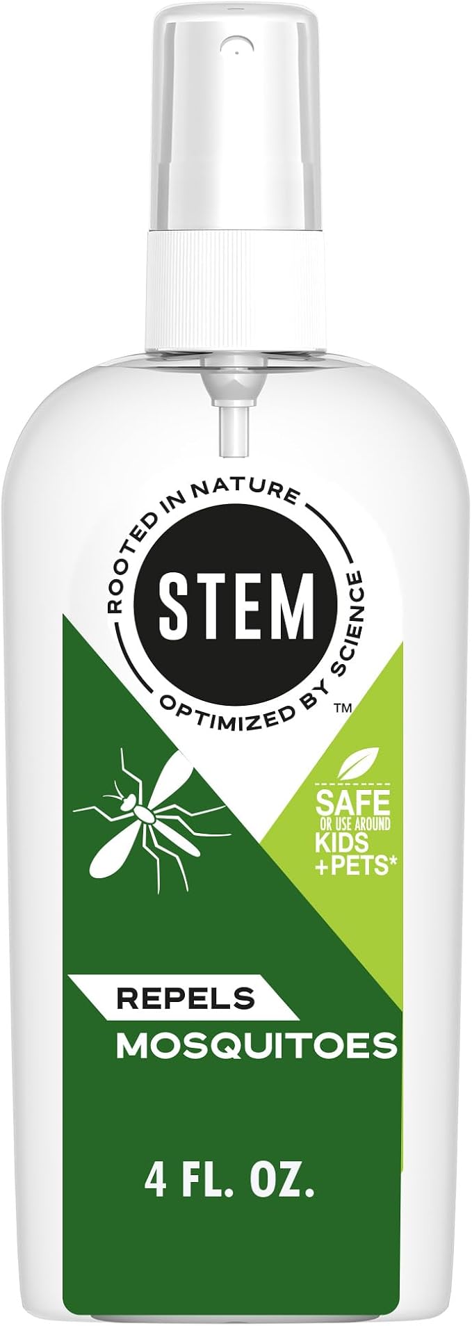 STEM Repels Mosquitoes: Mosquito Repellent Spray With Botanical Extracts; 4 fl oz (Pack Of 1)