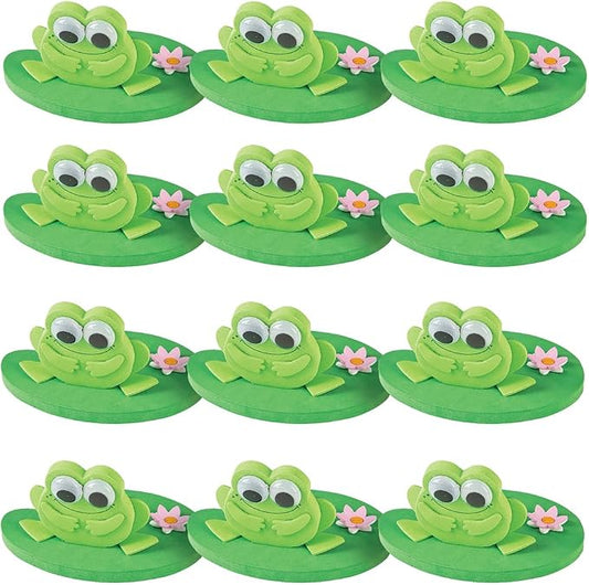 3D Frog On A Lillypad Floating Ck-12 - Crafts for Kids and Fun Home Activities