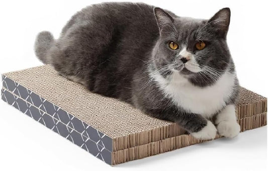 Hide & Scratch: Cat Scratcher Pad Pack; Cat Scratch Pad Refills for Hide & Scratch Scratcher Box (2 Pack)