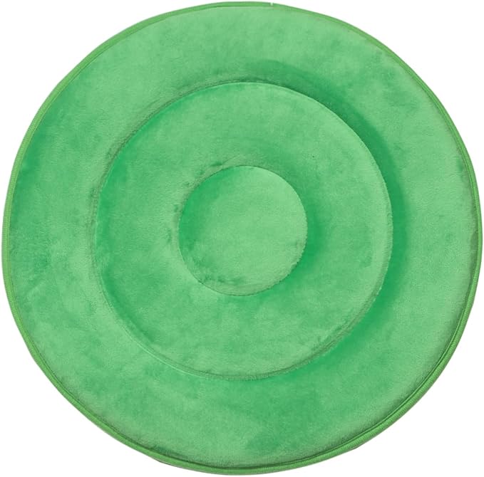 360 Degree Swivel Seat Cushion for Car or Chair,Rotating Seat Cushion for Elderly,Swivel Car Seat Chair Assist for Elderly to Turning Easily from Bed to Wheelchair (Green-1Count(15.7"X15.7"))