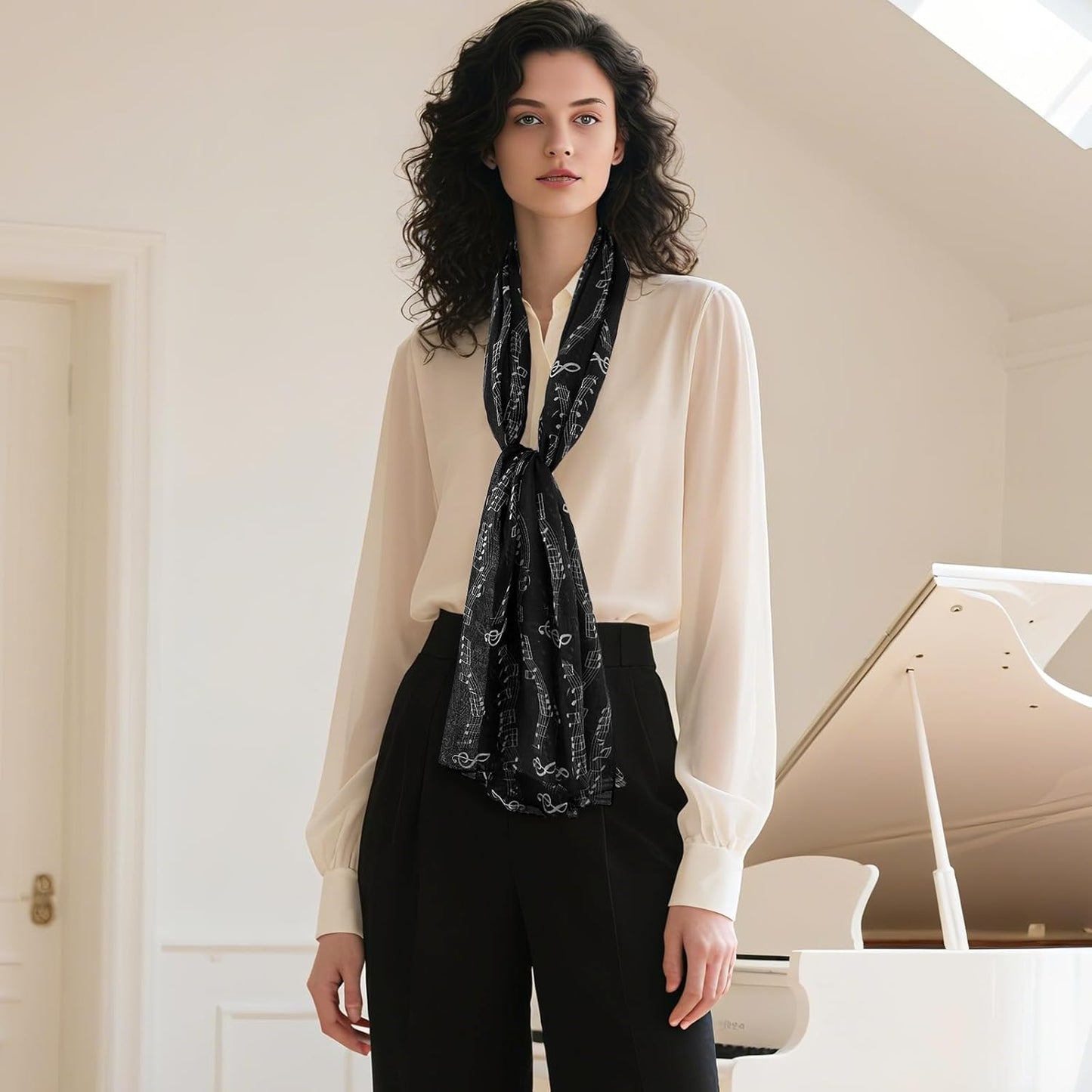 E-Clover Fashion Scarf for Women Lightweight Scarves Shawl Wrap for Spring/Summer Winter