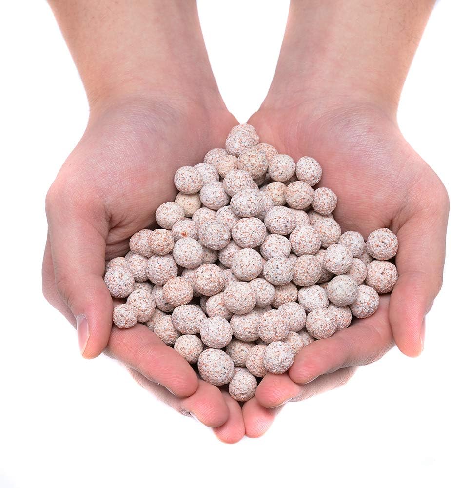 ALEGI 10 lbs Aquarium Ceramic Bio Filter Media Sphere for Freshwater Aquarium and Marine Fish Tank Sump, Canister Filter, Koi Ponds