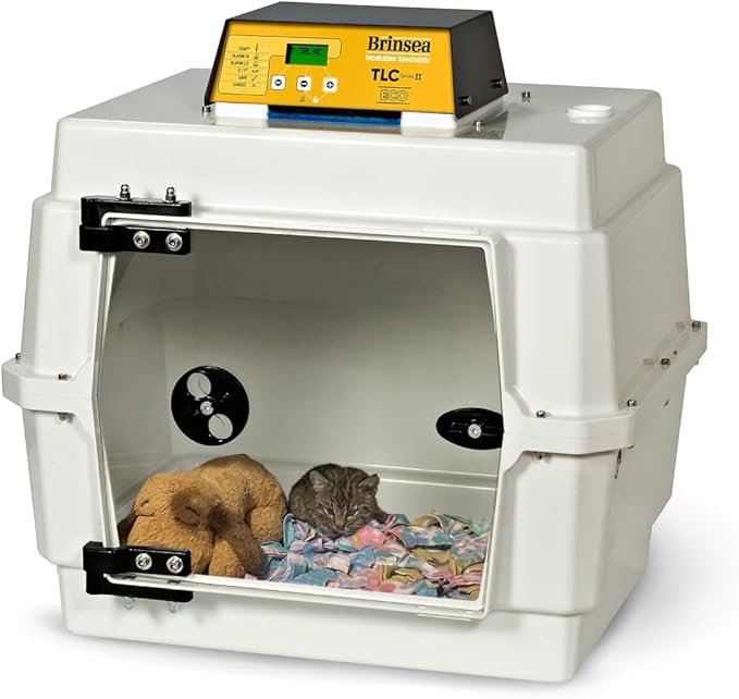 Brinsea TLC-40 Eco Series II Bird Brooder, Pet Recovery Incubator with Air Filtration & Digital Temperature Display for Birds, Puppies, Kittens, and Other Orphaned & Injured Small Animals