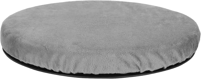 Swivel Seat Cushion Rotating Cushion for Car or Chair, 360 Degree Rotating Seat Cushion Pivot Disc for Easy Transfer, 15.4 Inches in Diameter