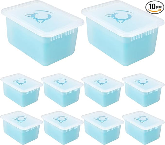 10 Pcs N60 Odor Eliminator Compatible with Petkit Ultra Max Pro Crystal Duo | Litter Box Deodorizer, Pet Odor Control, Long-Lasting