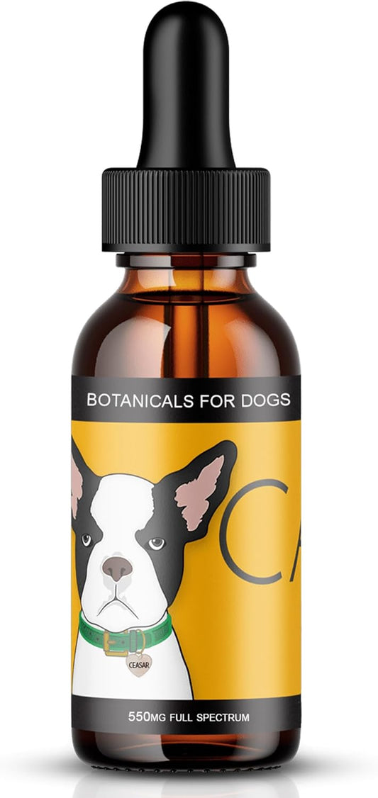 Calm - Pet Hemp Oil for Dogs - Pet Stress Relief & Relaxation - Fireworks, Thunder, Travel, & Separation Support - Natural Dog Calming Drops