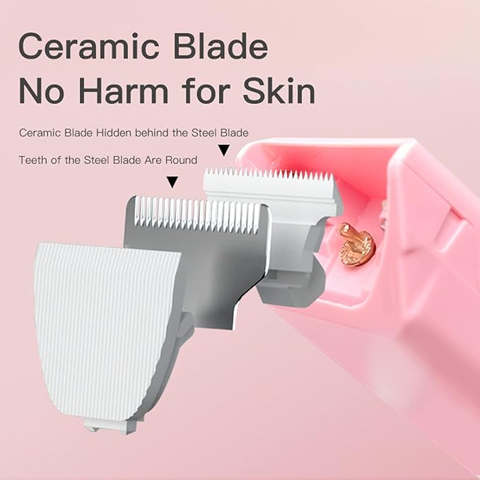 3 PCS Standard Size Replaceable Ceramic Blades Set Pet Hair Clipper,Cat Dog Common Use Clipper Blade(#AP005)