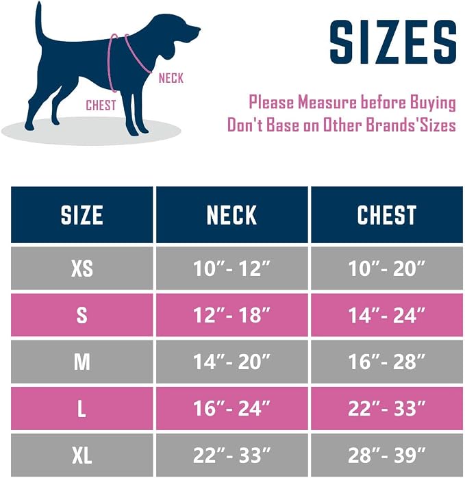 No Pull Dog Harness Medium Reflective Front Clip Vest with Handle | Adjustable 2 Metal Rings 3 Buckles ,[Easy to Put on & Take off](M, Blue)