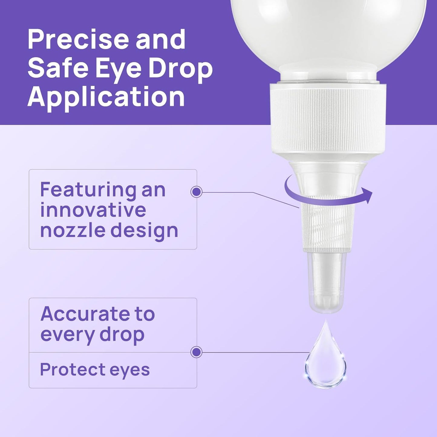 HICC PET Dog Eye Drops 5.1 fl oz Eye Drops for Dogs and Cats Vet-Recommended Dog Eye Infection Treatment to Soothe Infection Allergy, Relieve Dry Eyes Pink Eyes, Pet Tear Stain Cleaner