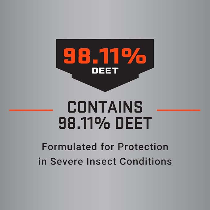Repel 100 Insect Repellent, 1 Ounce, With DEET, 10-Hour Protection Long-Lasting Insect Repellent Travel Pump Spray Repels Mosquitoes, Ticks, Gnats, Biting Flies, Chiggers And Fleas