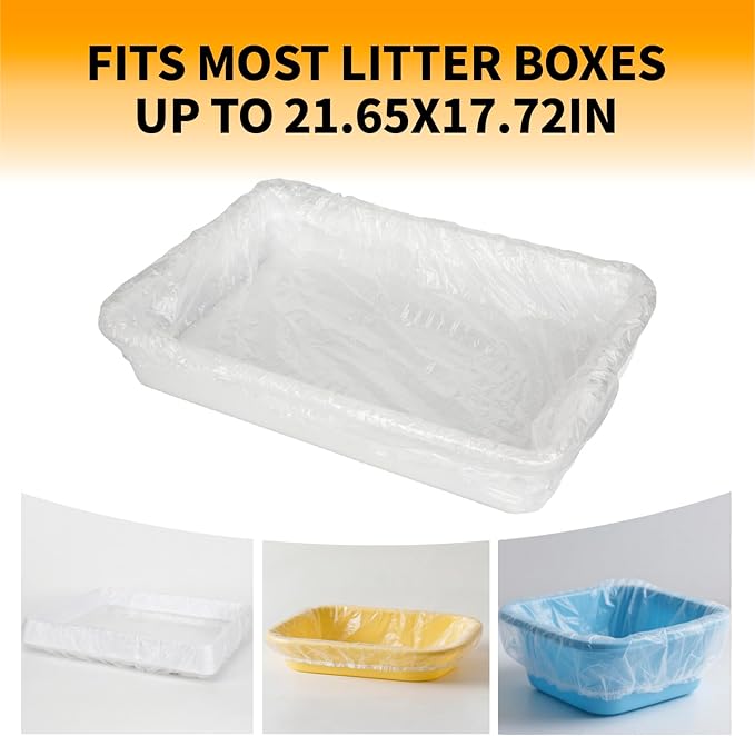 Small Animal Bedding & Litter,50 pcs Disposable Rabbit Cage Liner Bags 3s Quick Clean for Bunny Cat Guinea Pig Ferret Chinchilla