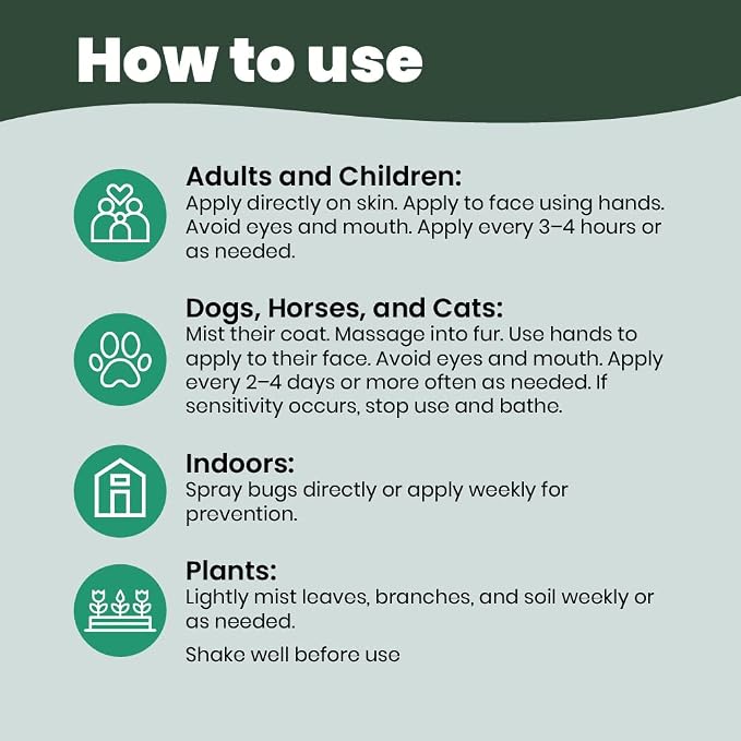 Cedarcide All-Purpose Bug Spray | Kill and Control Mosquitos, Fleas, Ticks, Ants | Made with Natural Essential Oils | Use on People, Pets & Kids (Lemongrass, Pint (16 Oz.))