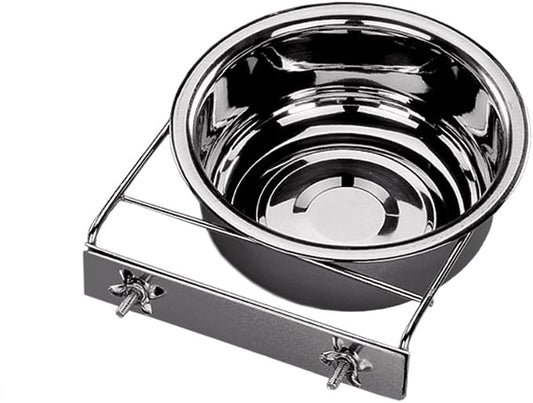 Nobby Stainless Steel Bowl with Screw-Holder, 1.30 Litre, 18 cm