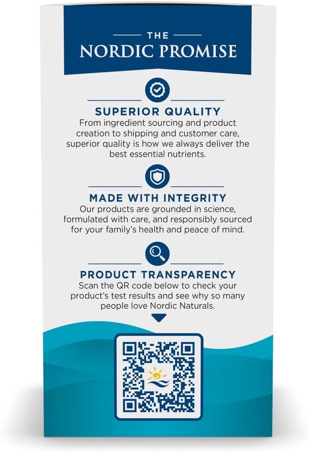 Nordic Naturals Ultimate Omega-D3, Lemon Flavor - 90 Soft Gels - 1280 mg Omega-3 + 1000 IU Vitamin D3 - EPA & DHA - Promotes Brain, Heart, & Immune Health - 45 Servings