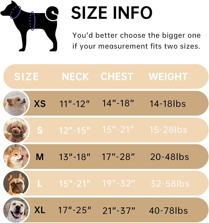 IVY&LANE No Pull Dog Harness with Leash Set, Reflective No Choke Pet Vest,Adjustable Oxford Dog Vest Harness with Easy Control Handle for Large Dogs (Light Brown,XL)